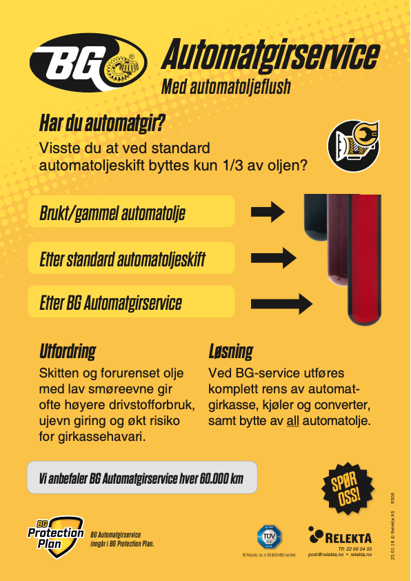Automatgir service